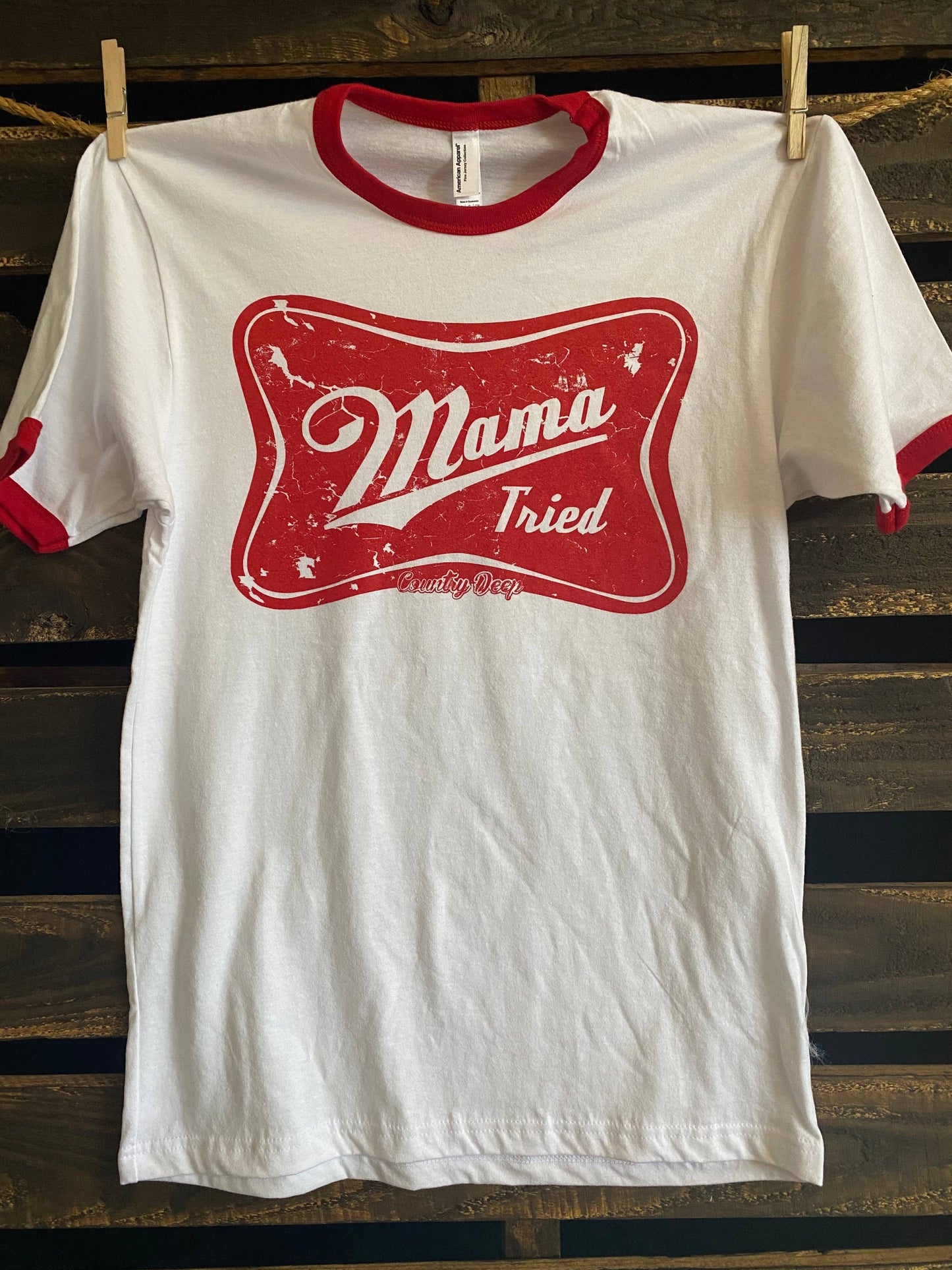 Mama Tried Ringer Vintage T-Shirt