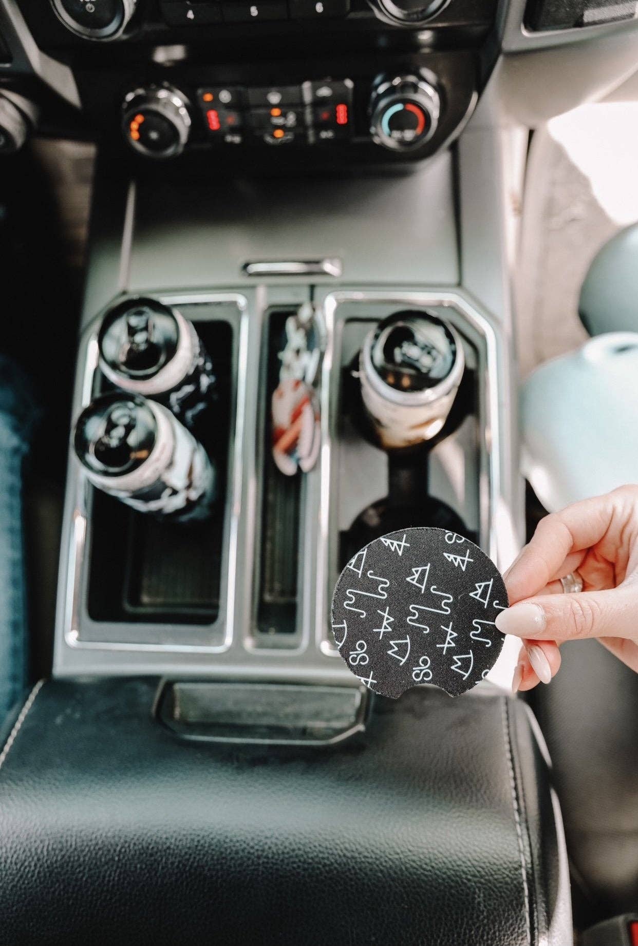 Punchy Car Coasters 2-Pack