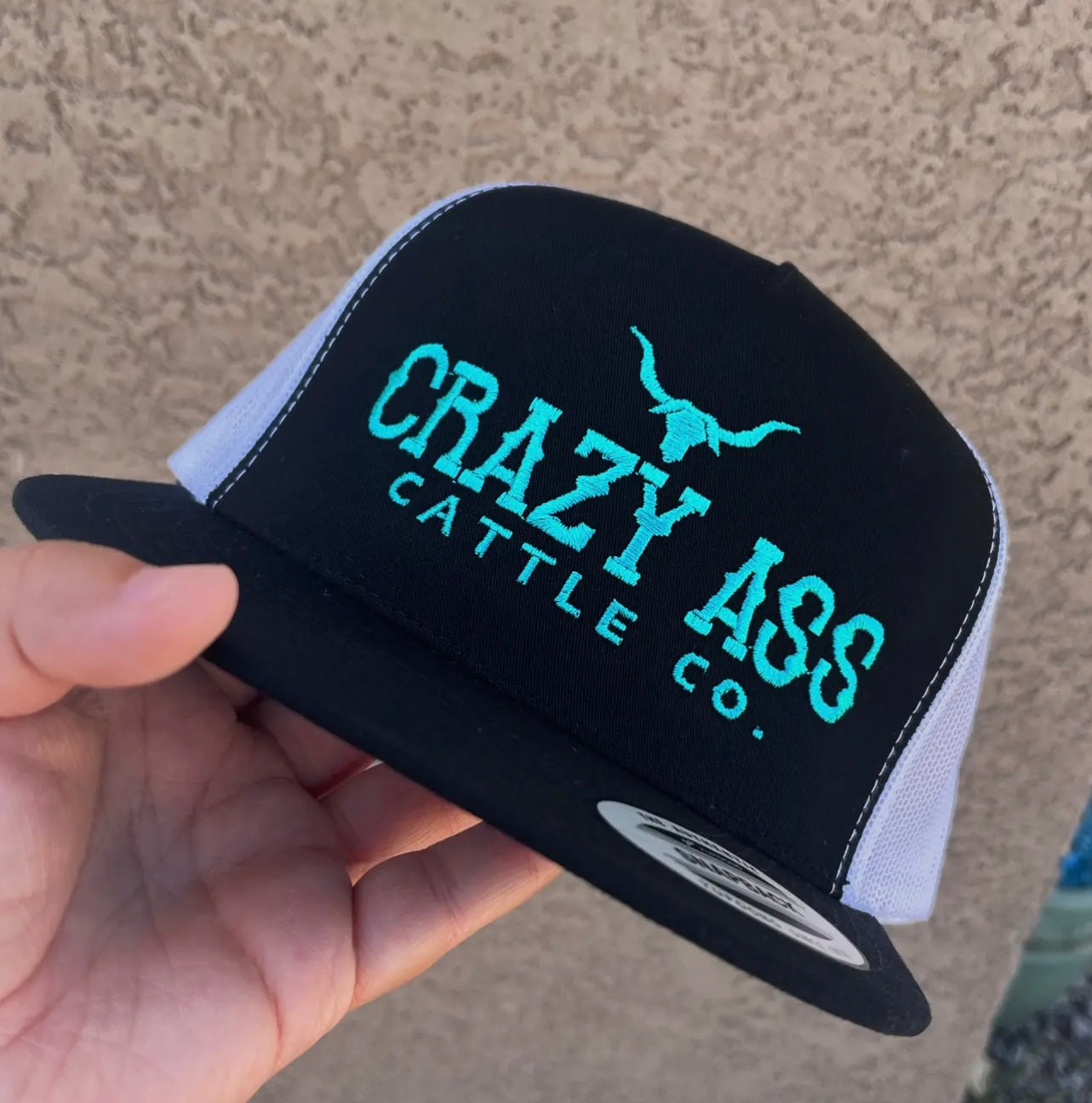 Trucker hat - Crazy ass cattle co