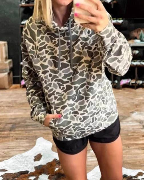 Retro Duck Camo Hoodie