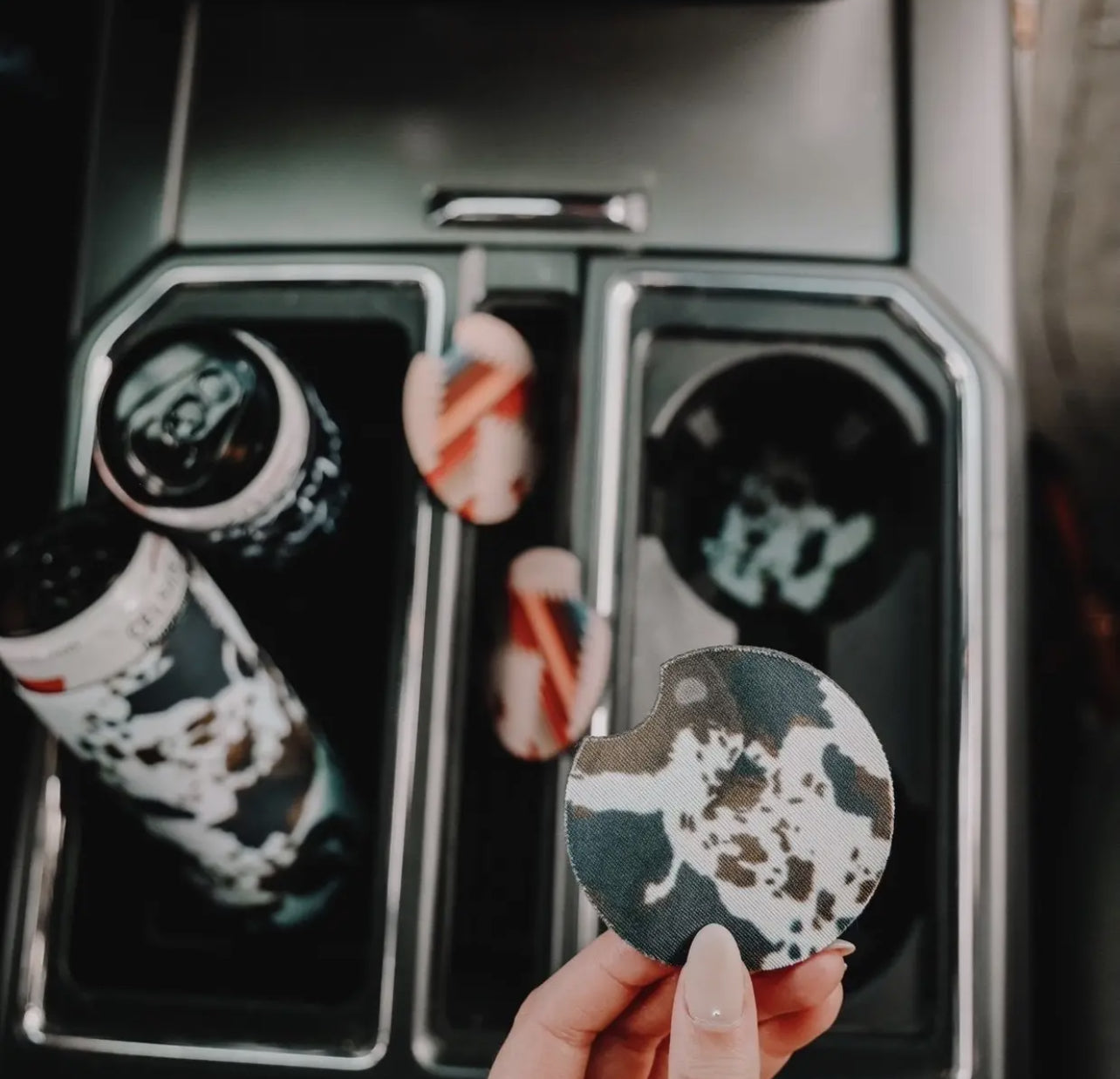 Punchy Car Coasters 2-Pack