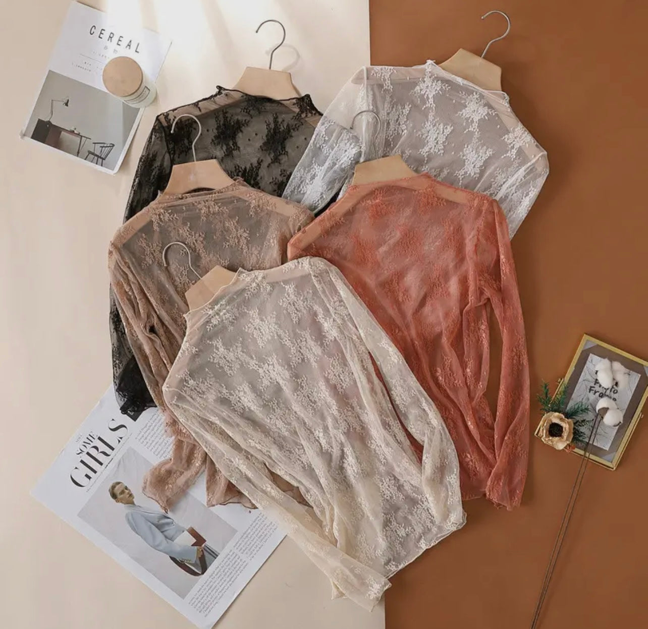 Sheer undershirt