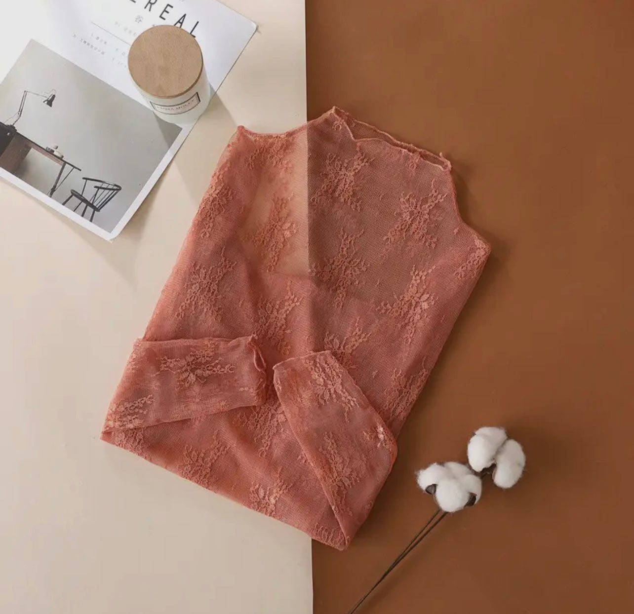 Sheer undershirt
