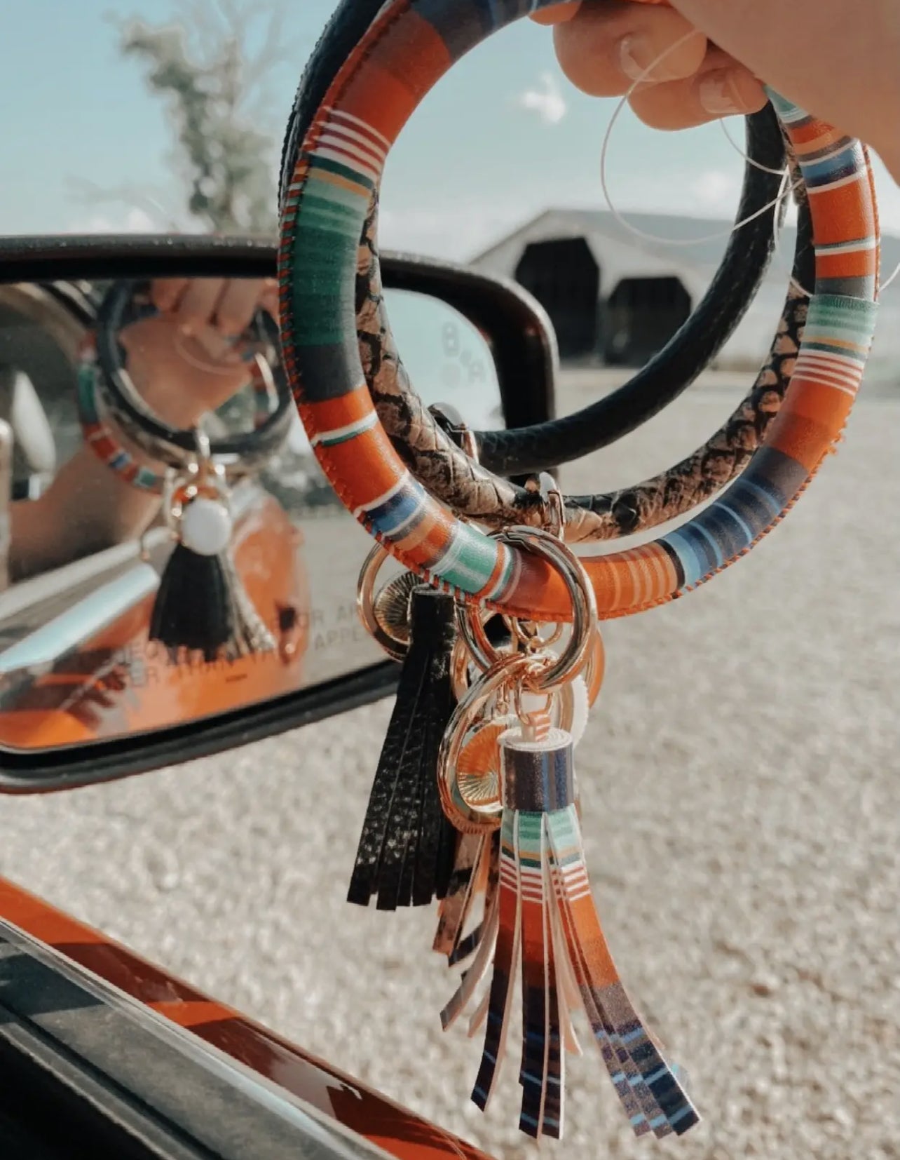 Western keychain