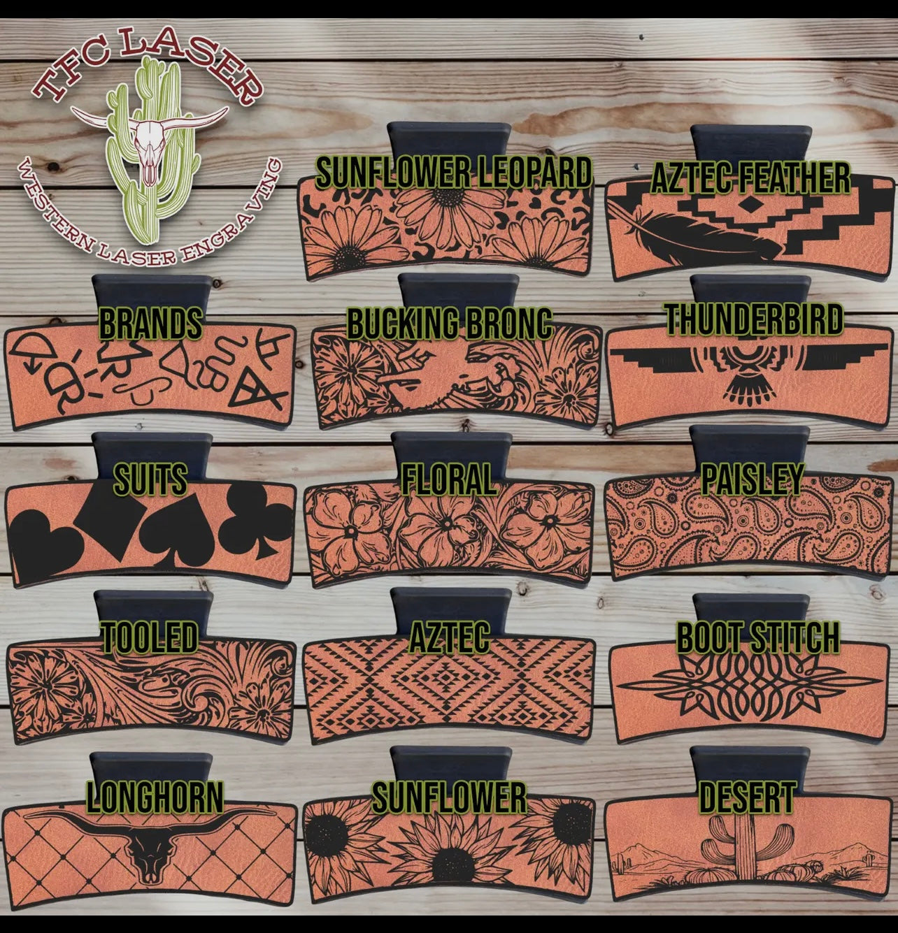 Western claw clips