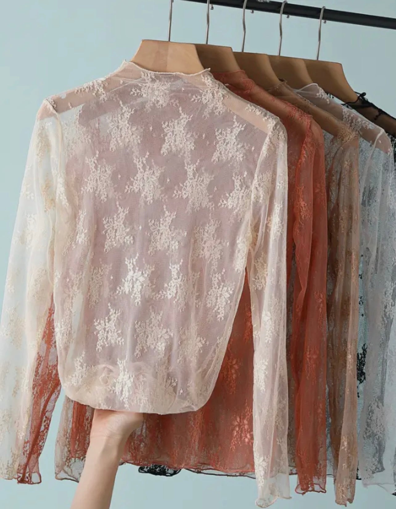 Sheer undershirt