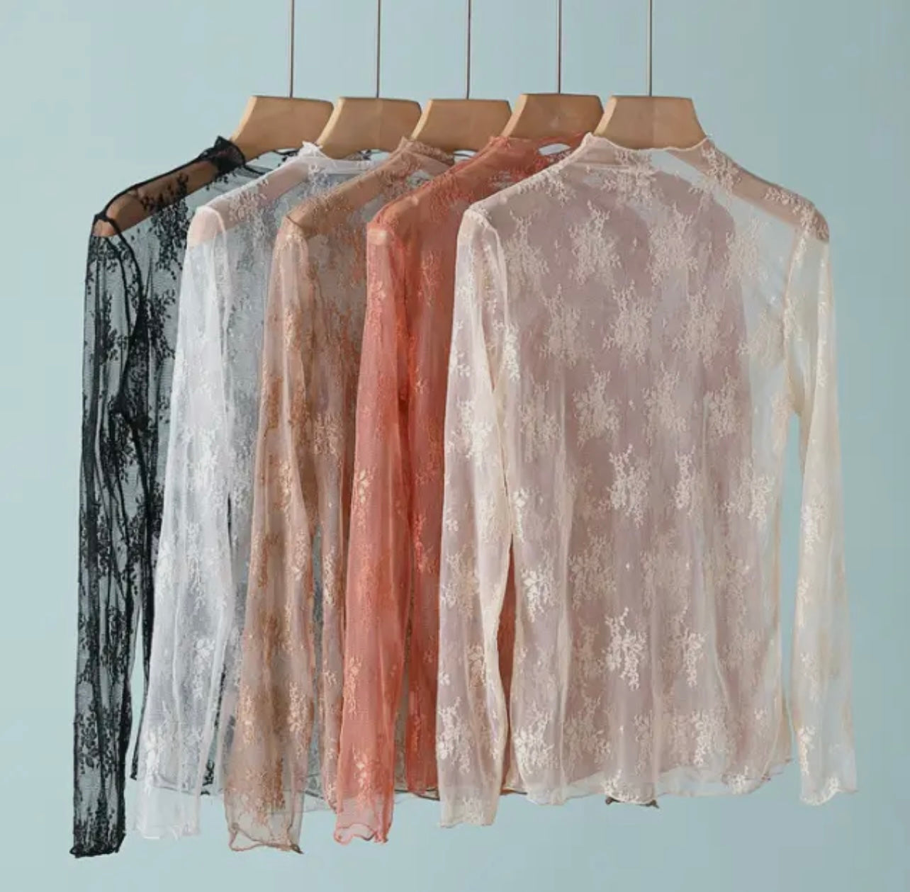 Sheer undershirt