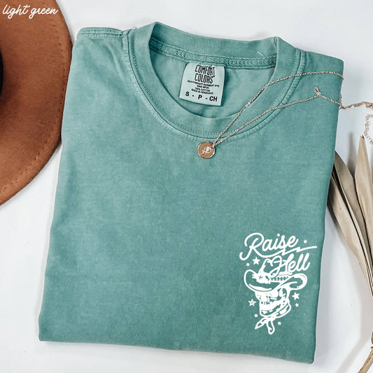 Raise Hell Skull Tee